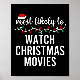 Poster Mais Provável Roupas de Natal Combinando Família P