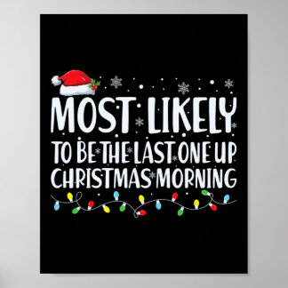 Poster Mais Provável Será A Última Manhã De Natal
