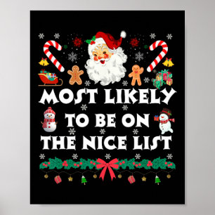 Poster Mais Provavelmente Constante Da Lista De Nice Para