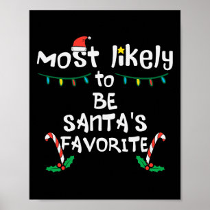 Poster Mais Provavelmente o Natal Favorito de Papai Noel