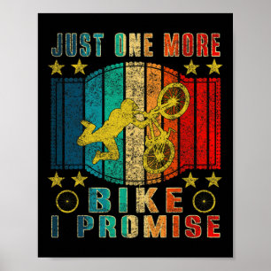 Poster Mais Uma Bicicleta Engraçada Ciclismo De Montanha