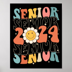Poster Mais velho 2024 Classe 2024 Mais velho De Groovy R