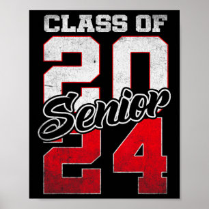 Poster Mais velho 2024 Classe De Mais velho 2024 Graduaçã