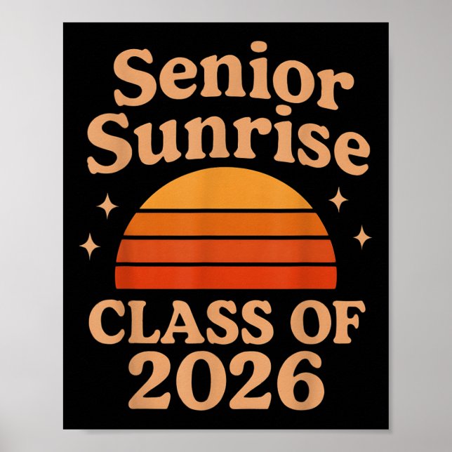 Poster Mais velho Sunrise 2026 12 1.o Grau (Frente)
