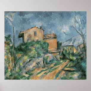 Poster Maison Maria - Paul Cezanne - c1895