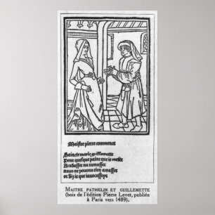 Pôster Maitre Pathelin e Guillemette