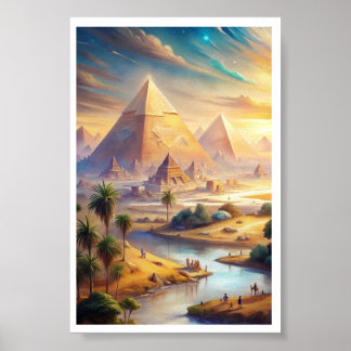 Poster "Majestade Eterna: A vida por baixo das pirâmides"