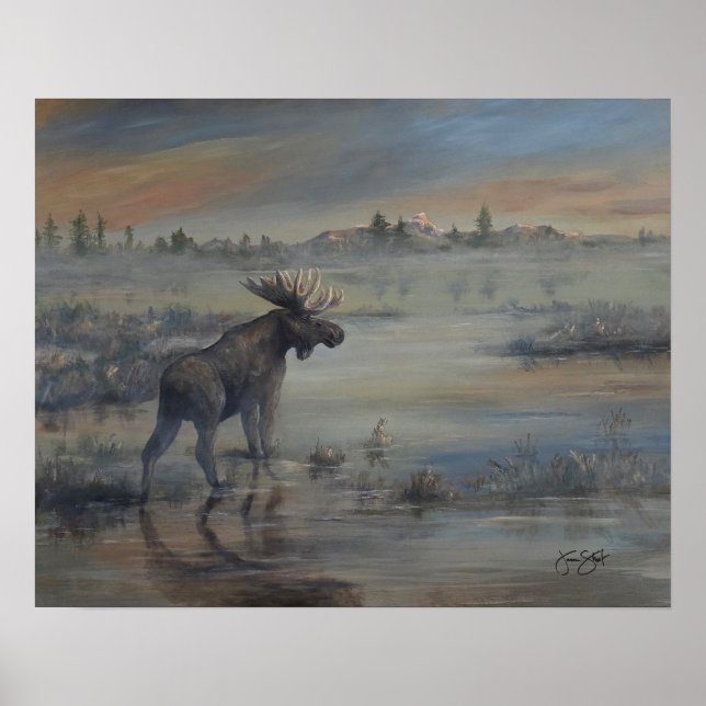 Poster Majestic Moose (Frente)