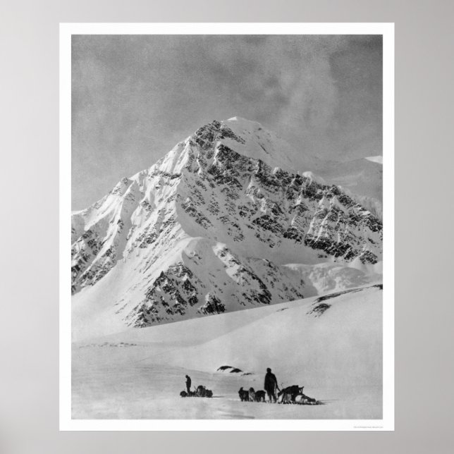 Pôster Majestic Mt. McKinley 1908 (Frente)
