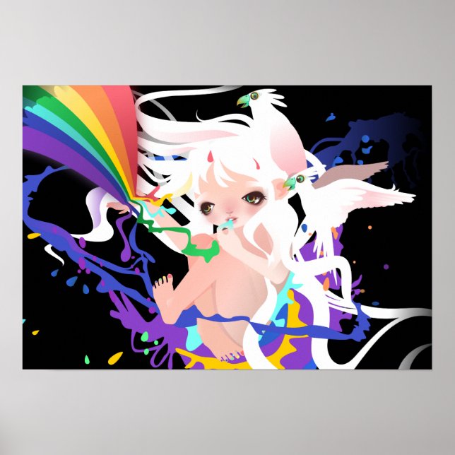 Pôster Majestoso incolor (Frente)