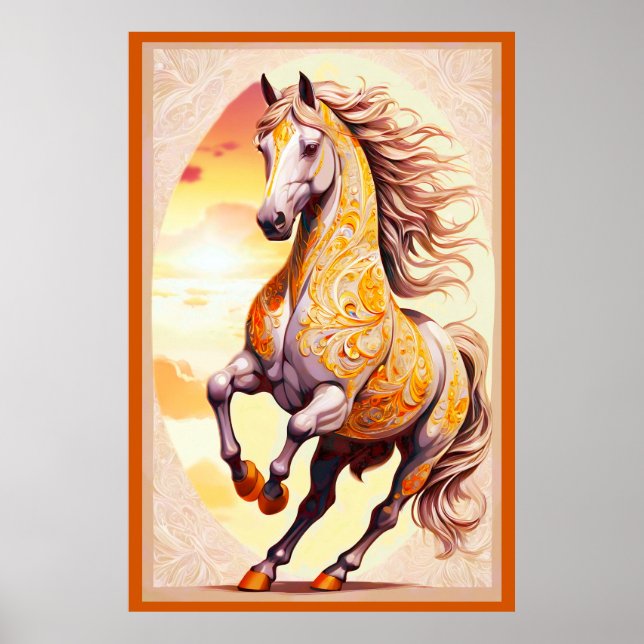 Poster Majestoso Stallion, (Frente)
