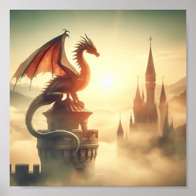 Poster Majexpressa Dragon (Frente)