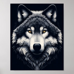 Poster Majexpressa Wolf Gaze