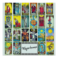 Major Arcana Tarot Poster