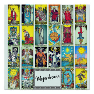 Pôster Major Arcana Tarot Poster