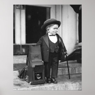 Pôster Major Mite, 1922. Foto Antiga