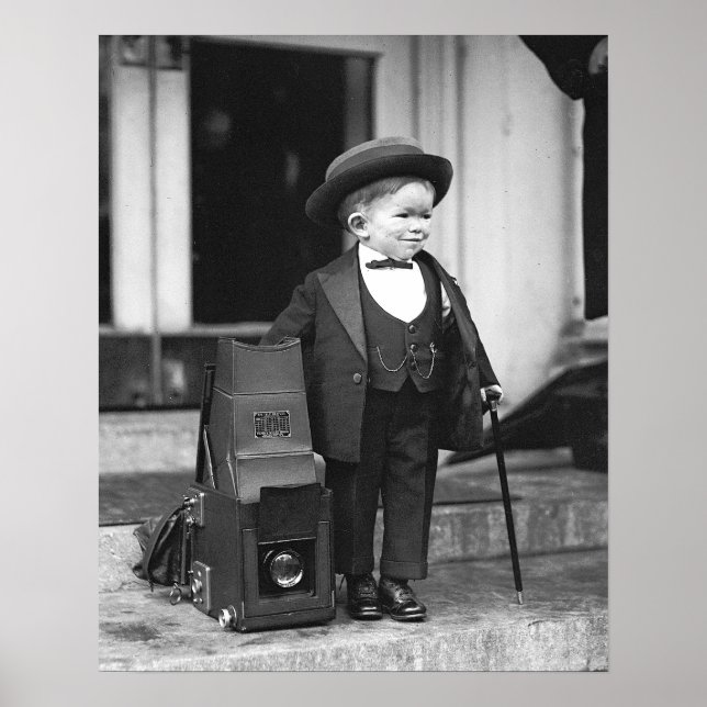 Pôster Major Mite, 1922. Foto Antiga (Frente)