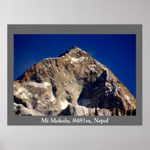 Pôster Makalu poderoso