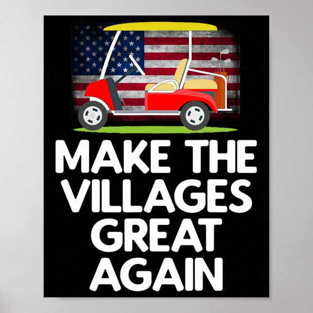 Poster Make The Villages Great Again  (Frente)