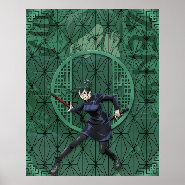 Poster Maki Zen'in (Frente)