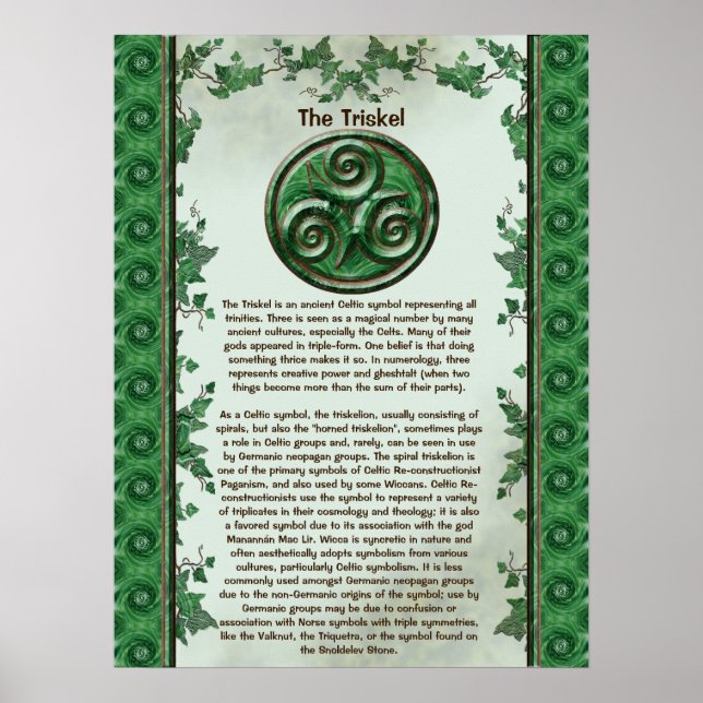 Poster Malachite Ivy Triskel Informational (Frente)