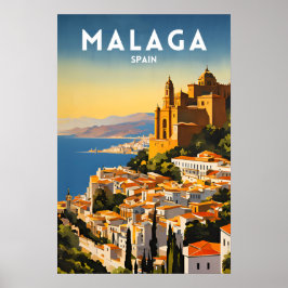 Poster Málaga
