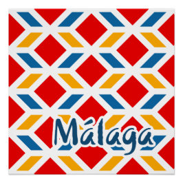 Pôster Malaga street walls 2