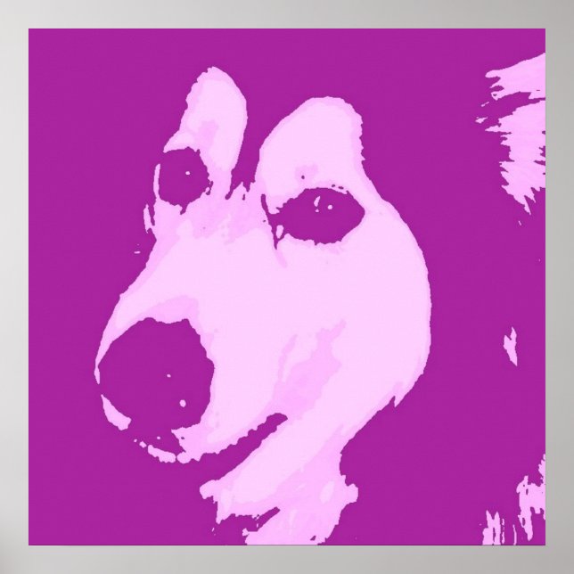 Pôster Malamute (Frente)