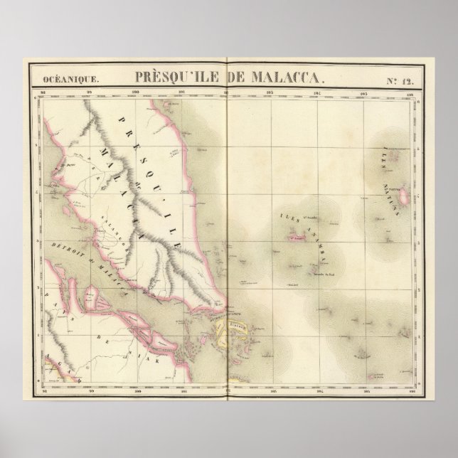 Pôster Malaysia Oceania no 12 (Frente)