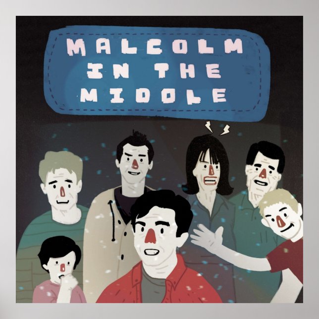 Poster Malcolm no Meio (Frente)