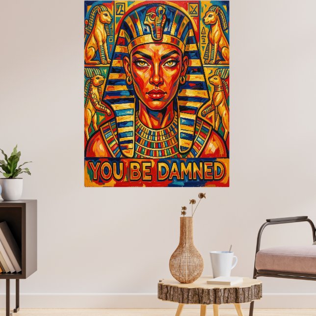 Poster Maldição de Cleópatra (Sala de Estar 3)