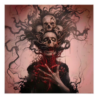 Pôster Maldição do Poster de Consciência