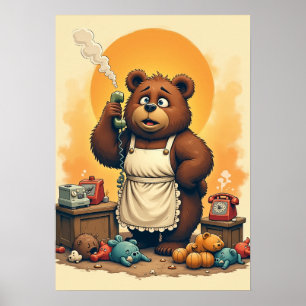 Poster Maldita Mãe Adesivo de Mãe Frustrada Coordenadora