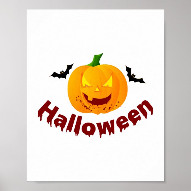 Poster maldito Halloween (Frente)