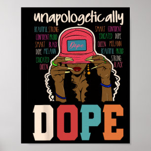 Poster Maldito negro negro afro-negro sem desculpas Jun