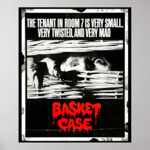 Poster Maleta de cesta TShirt 80s Filme de terror Cobrir 