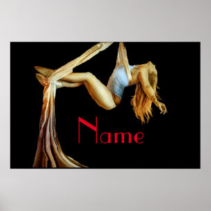 Poster Malhação aérea de ioga Thunder_Cove