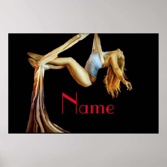 Poster Malhação aérea de ioga Thunder_Cove (Frente)