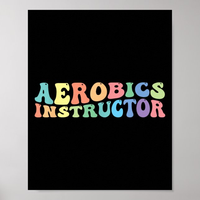 Poster Malhação de Instrutor de Aeróbios (Frente)