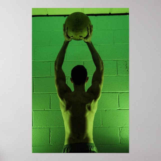 Pôster malhação de pré-esforço (Frente)