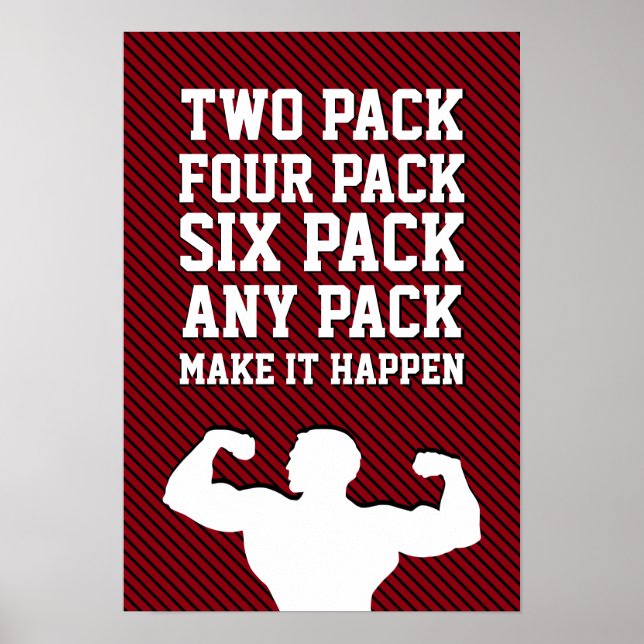 Poster Malhação Motivação Citação Nova Tipografia Moderna (Frente)