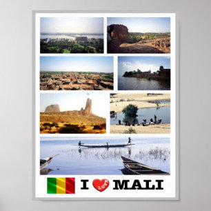 Poster Mali - Eu Amo -