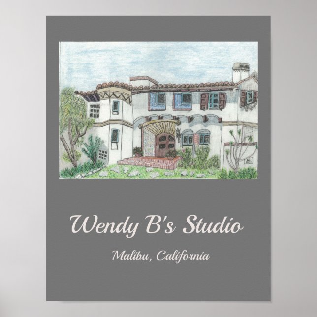 Poster Malibu (Frente)