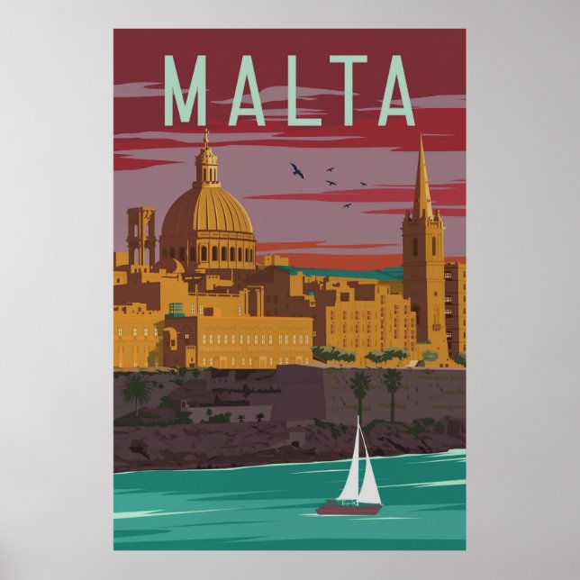 Poster Malta (Frente)