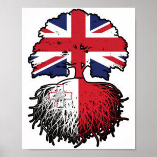 Poster Malta Reino Unido Reino Unido Reino Unido