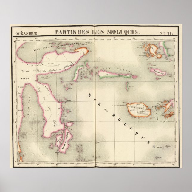 Pôster Maluku Oceânia n.o 21 (Frente)