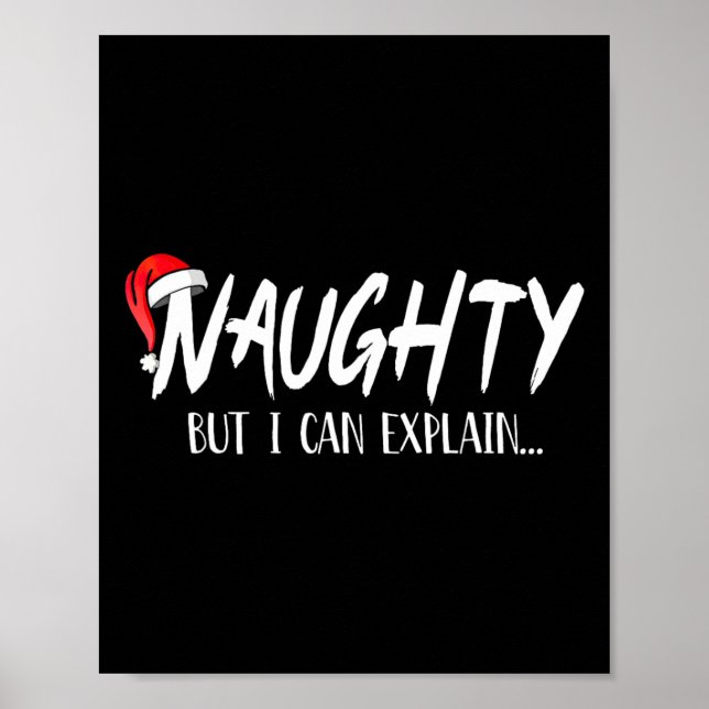 Poster Malvado, mas posso explicar Casais de Natal engraç (Frente)