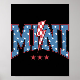 Poster Mama Dada Mini 4 de Julho Família Americana Corres