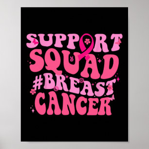 Poster Mama de Suporte à Consciência do Cancer Rosa