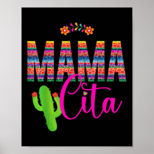Poster Mamacita Cinco De Mayo 5 De Mayo Cactus Fiesta Wom